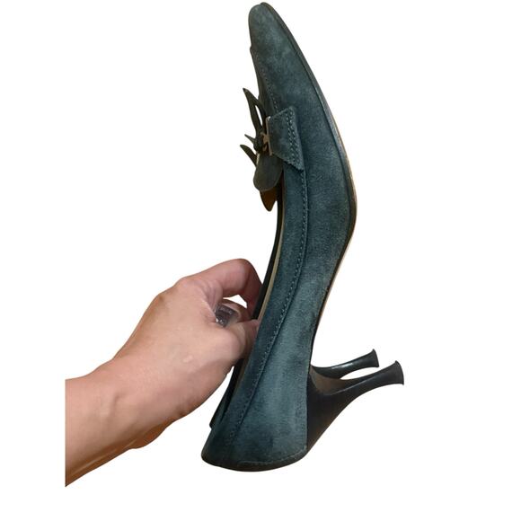 Tod’s Gray Suede Pumps - 9.5 - Picture 6 of 11